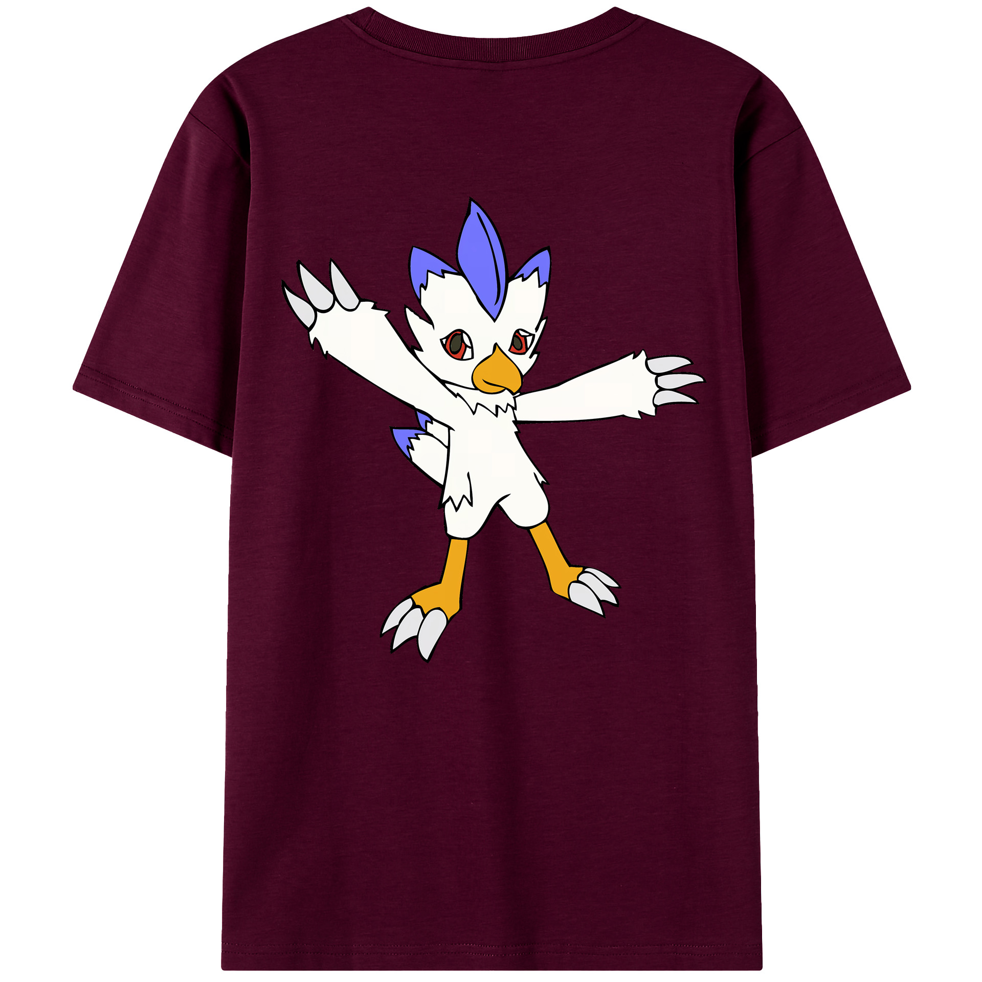 （画像用） Digimon デジタルモンスター/デジモン レディース半袖Tシャツ(バックプリント)